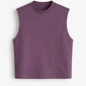 MAROON TANK T-SHIRT